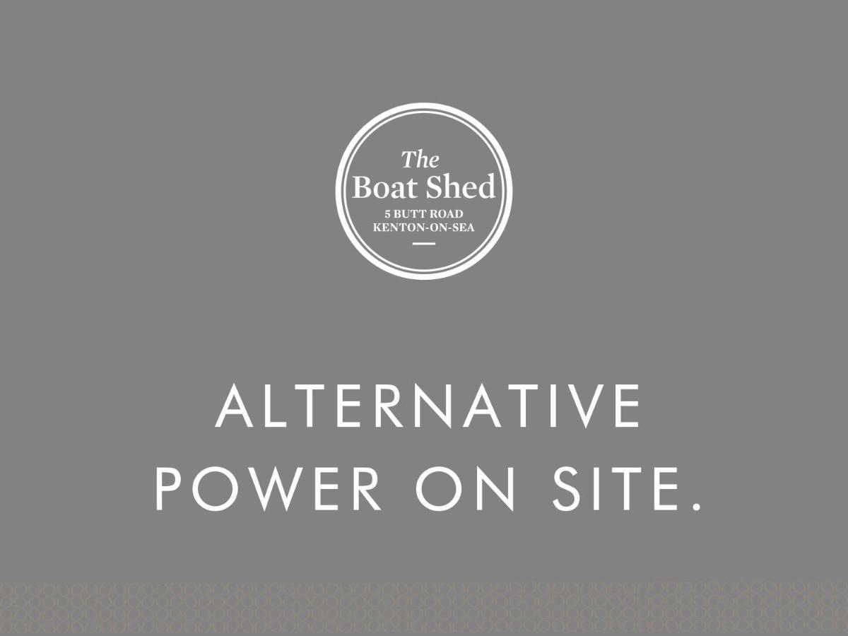 The Boat Shed By The Oyster Collection Villa Kenton on Sea Exteriör bild